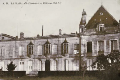 Photo d'archives du château de Bel Air au Haillan. - Agrandir l'image 1 sur 1, fenêtre modale