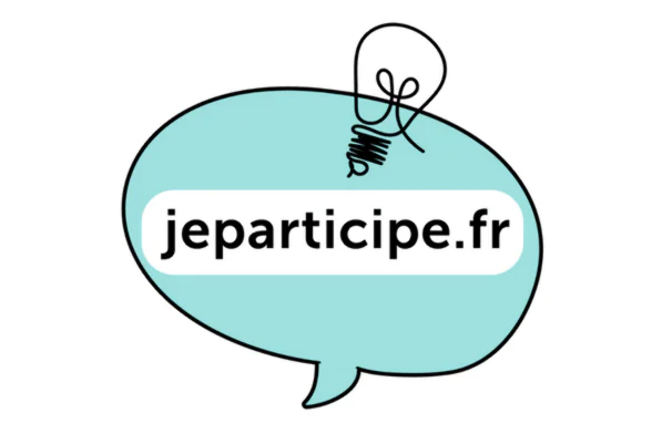 Visuel de la plateforme participative du Haillan : jeparticipe.fr - Agrandir l'image, fenêtre modale