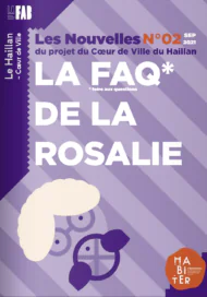 Visuel de la deuxième du livret "Les Nouvelles du projet du Coeur de Ville du Haillan". - Agrandir l'image, fenêtre modale