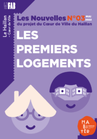 Visuel du troisième livret "Les nouvelles du projet du Coeur de Ville du Haillan. - Agrandir l'image, fenêtre modale