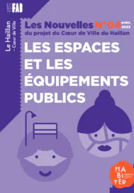 Visuel du quatrième livret "Les nouvelles du projet du Coeur de Ville du Haillan". - Agrandir l'image, fenêtre modale