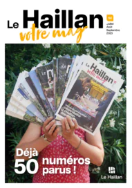 Visuel de la couverture du magazine 50 du Haillan. - Agrandir l'image, fenêtre modale