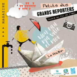 Visuel du livret "Mon Eau, ma Ville et moi, écrit par le Conseil Municipal des Enfants". - Agrandir l'image, fenêtre modale