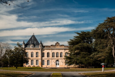 Grand château dans un parc arboré - Agrandir l'image 1 sur 1, fenêtre modale