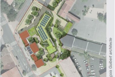 Plan nouvelle mairie - Agrandir l'image 2 sur 2, fenêtre modale