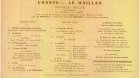 Document d'archives - Programme du gala "Chante... Le Haillan"